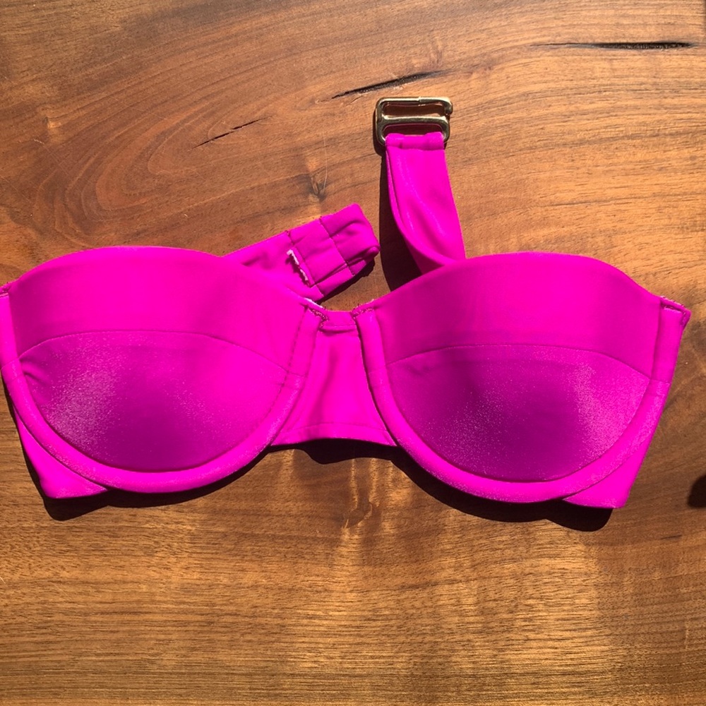 ISSA DE’ MAR Pink Underwire Bikini Top / XS